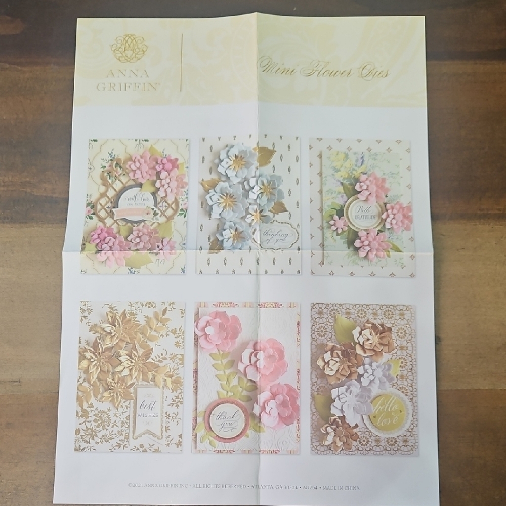 Anna Griffin Mini Flower Dies Set